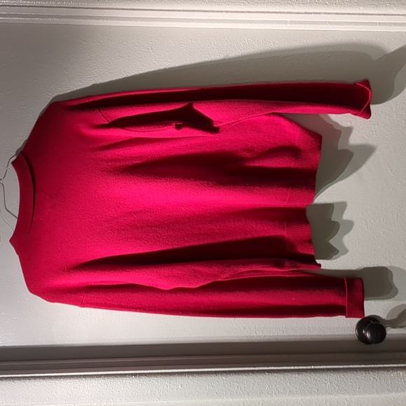 Vintage Vintage Polo Ralph Lauren Lambswool Sweater Polo XL Red - Picture 5 of 6